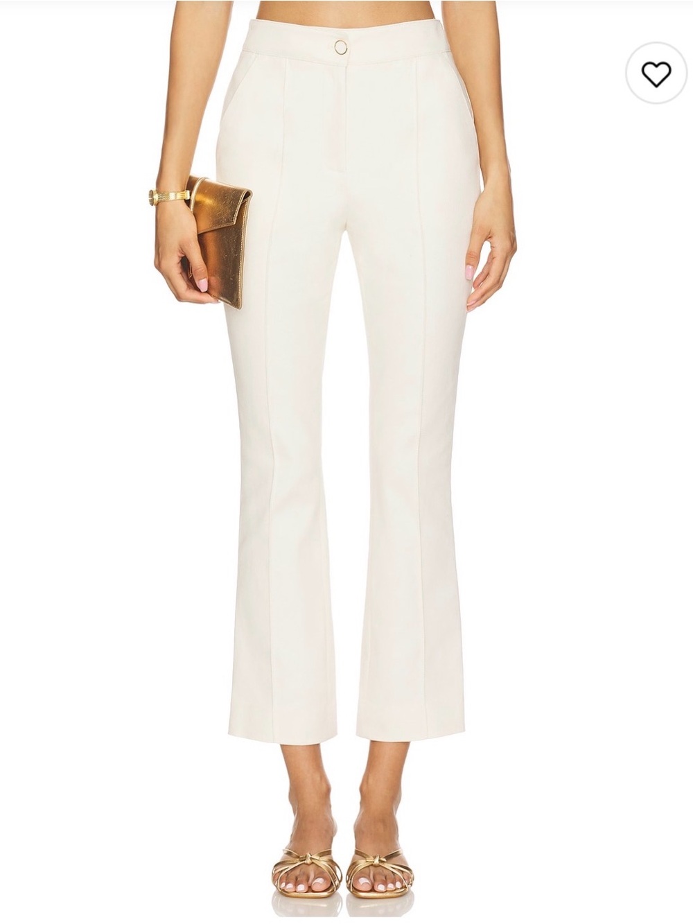 Veronica Beard Kimra Pant in Ecru